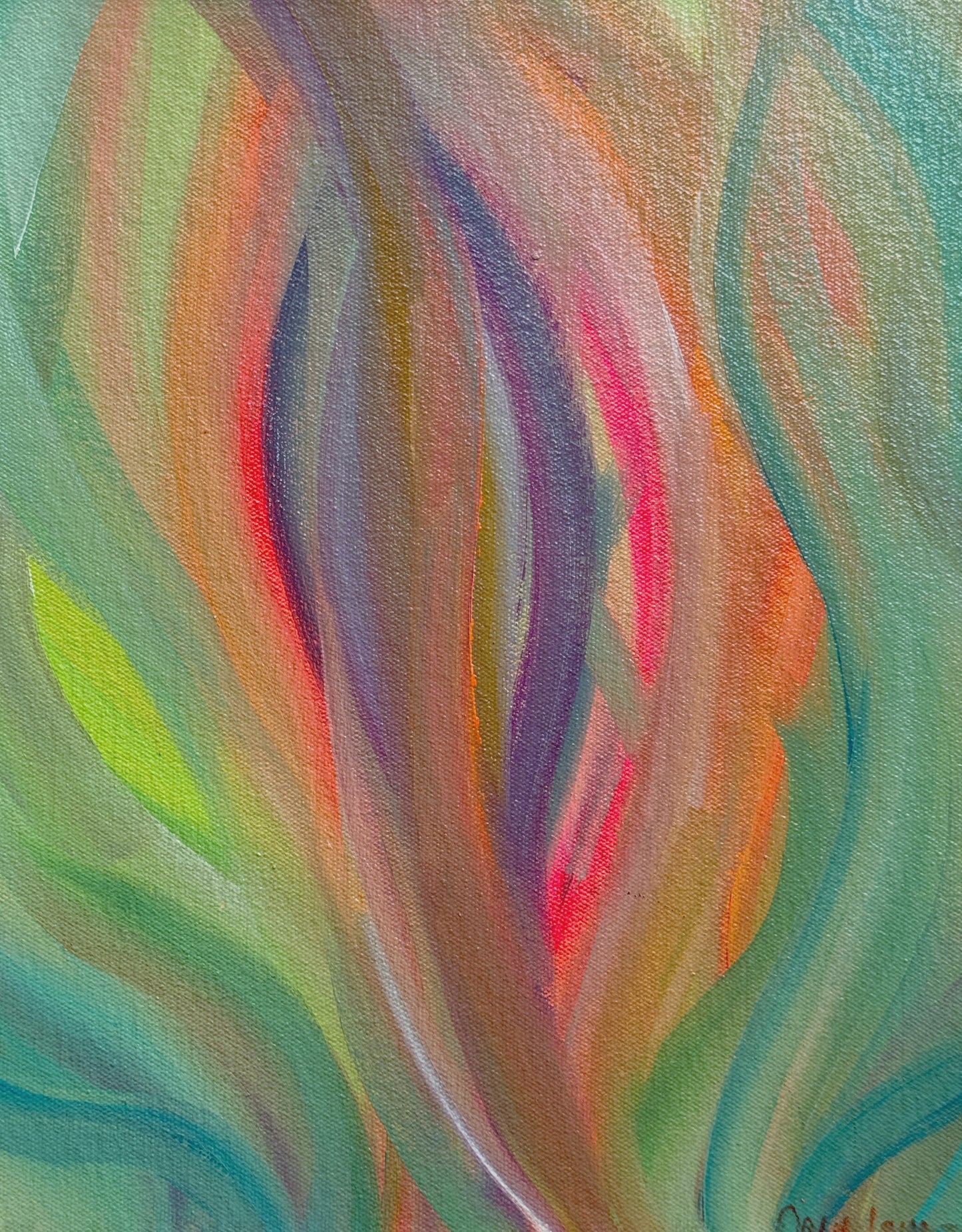 Petals that Danced with Light