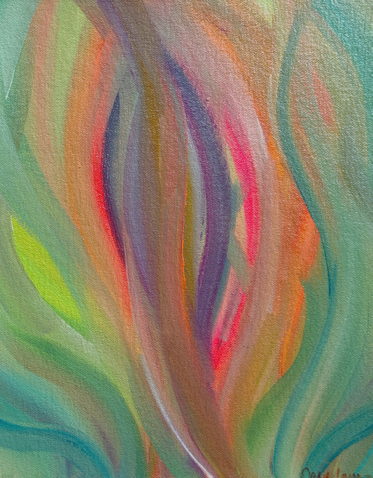 Petals that Danced with Light