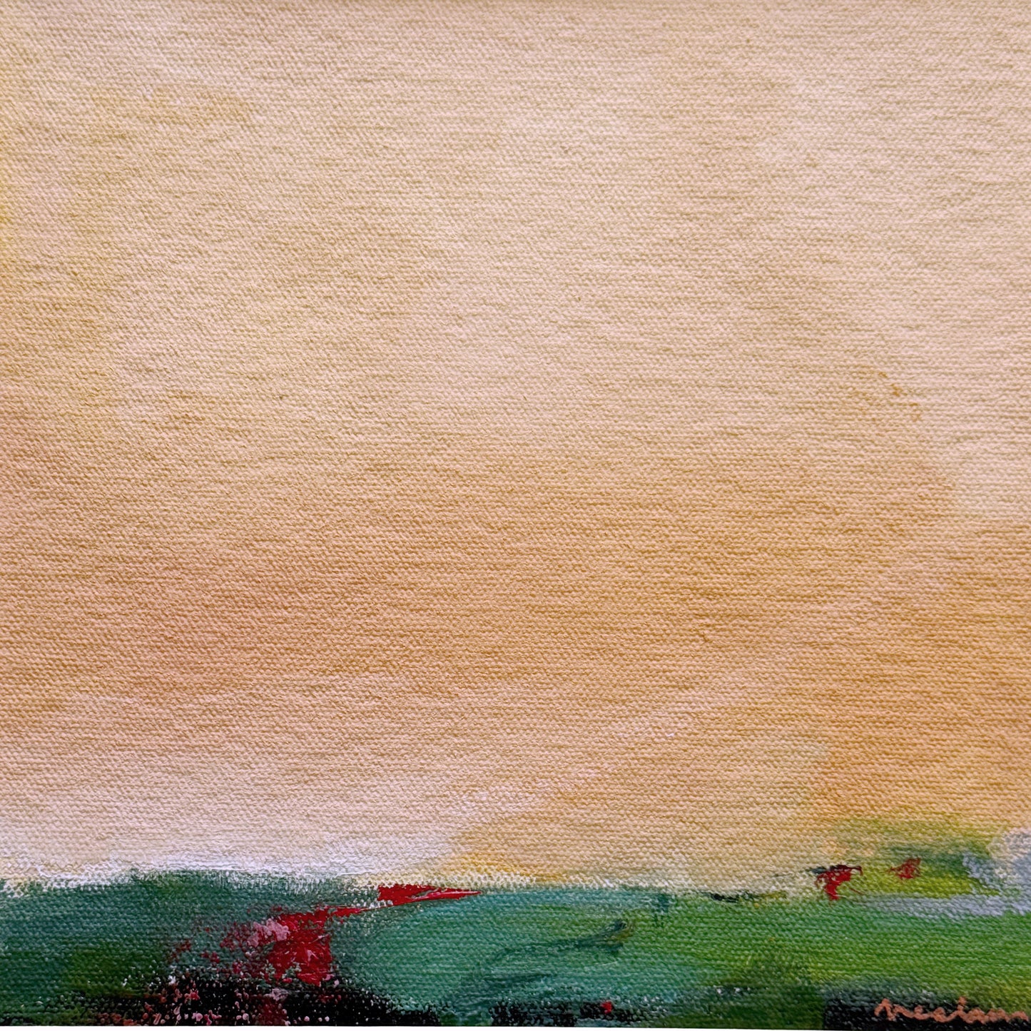 When the Sky Sang Tangerine