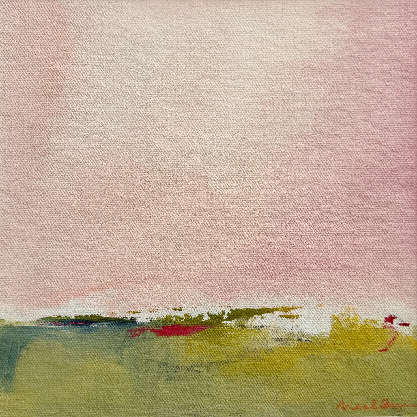 A Sky Drenched in Pink Dreams