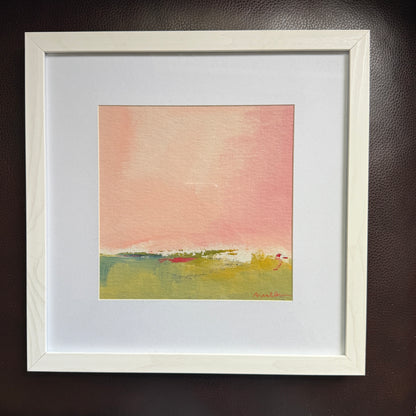 A Sky Drenched in Pink Dreams