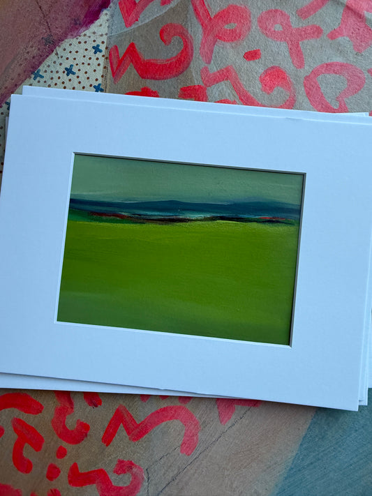 Across the Open Green
