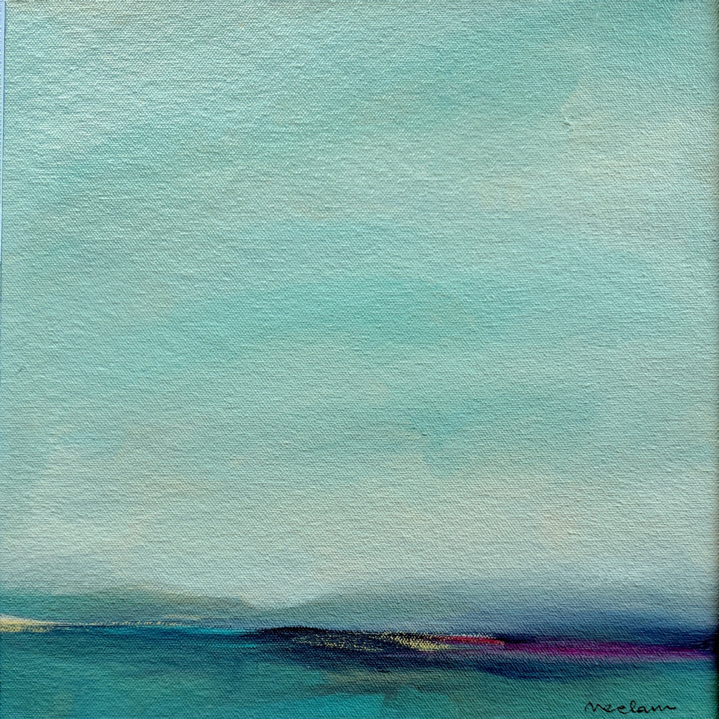 Where Colors Settle Gently