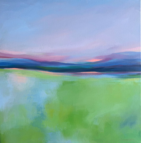 Blush Across the Horizon