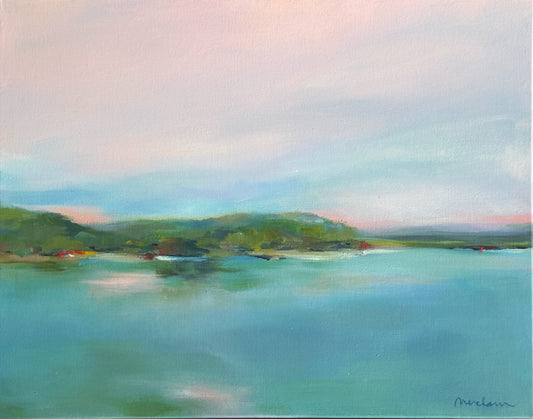 Blush Across Quiet Water