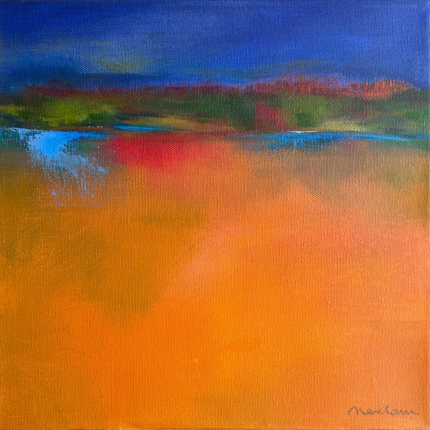 Moonlight Hums in Tangarine Dreams
