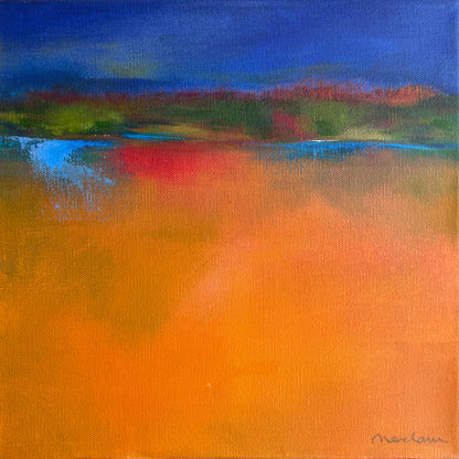 Moonlight Hums in Tangarine Dreams