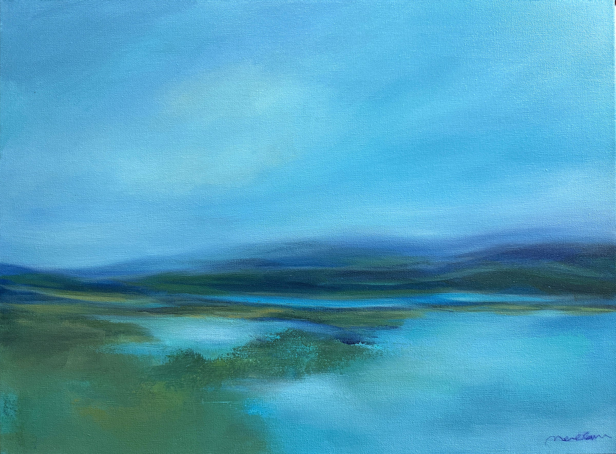 The Distance Rests in Blue