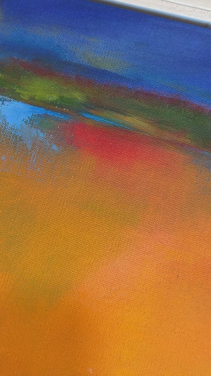 Moonlight Hums in Tangarine Dreams
