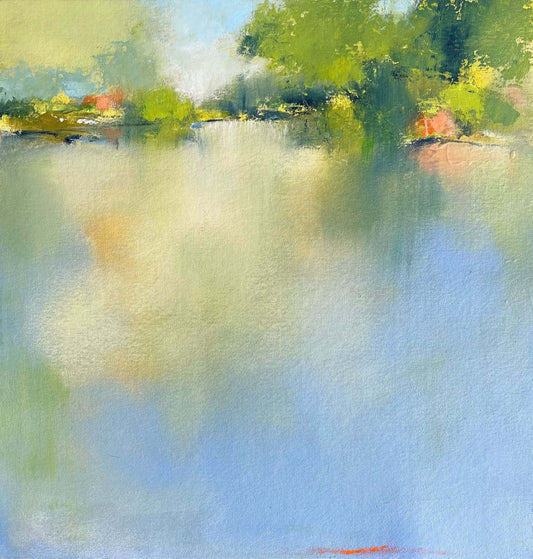 On The Bank of A Tranquil Pond